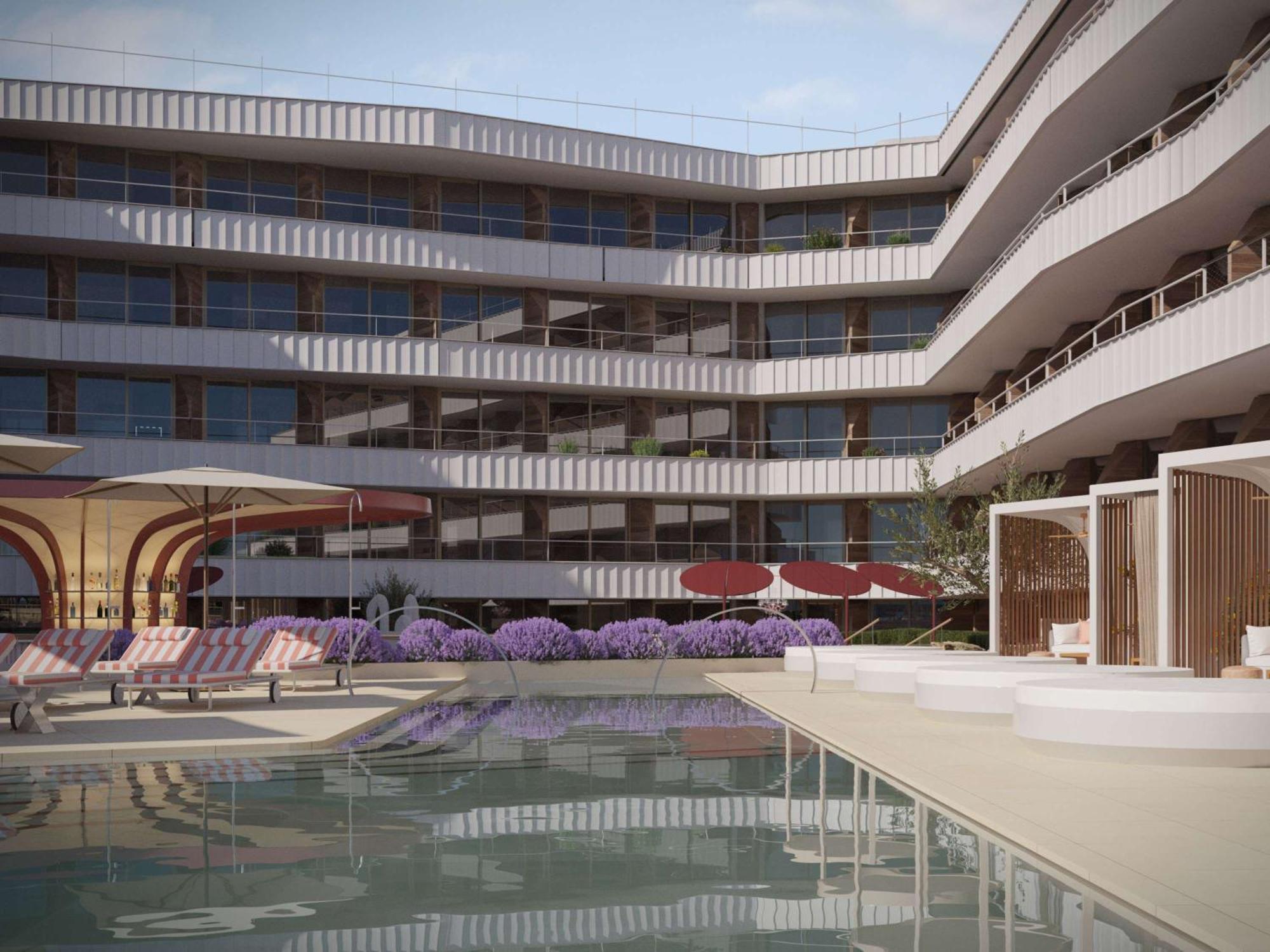 Sls Barcelona Hotel Badalona Eksteriør billede