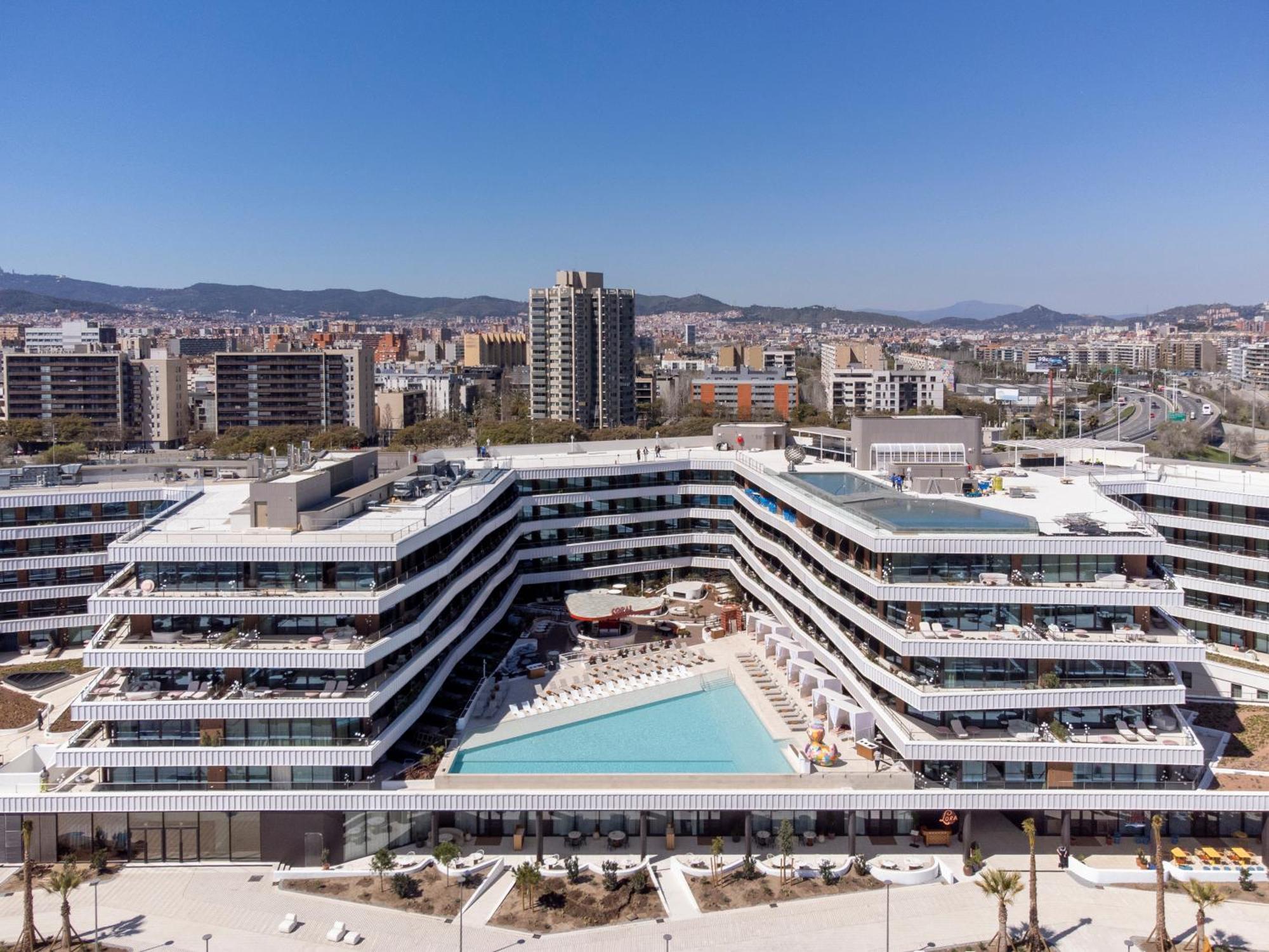 Sls Barcelona Hotel Badalona Eksteriør billede